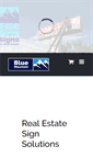 Mobile Screenshot of bluemountainsigns.com